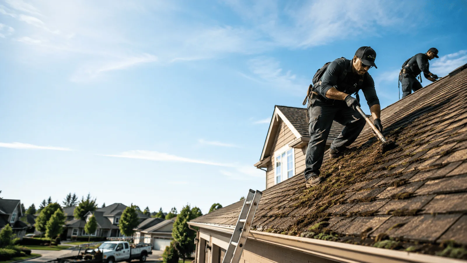 Roof Moss Removal in Midway City, CA near me